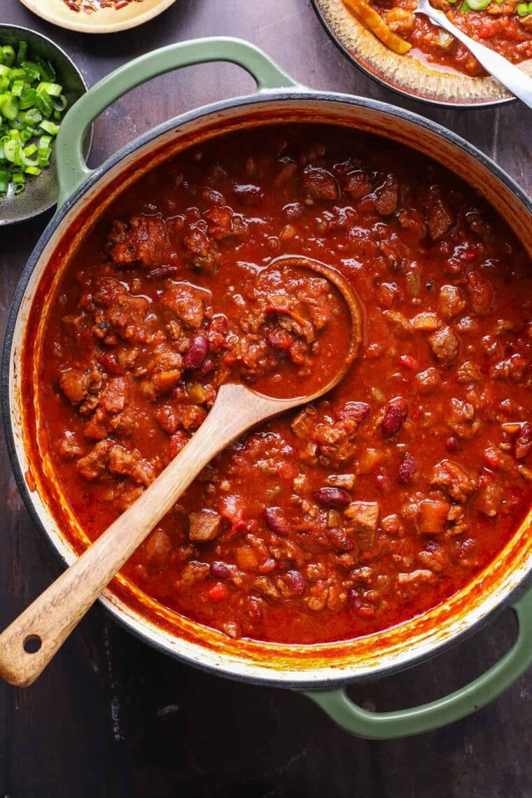 meaty chili recipe