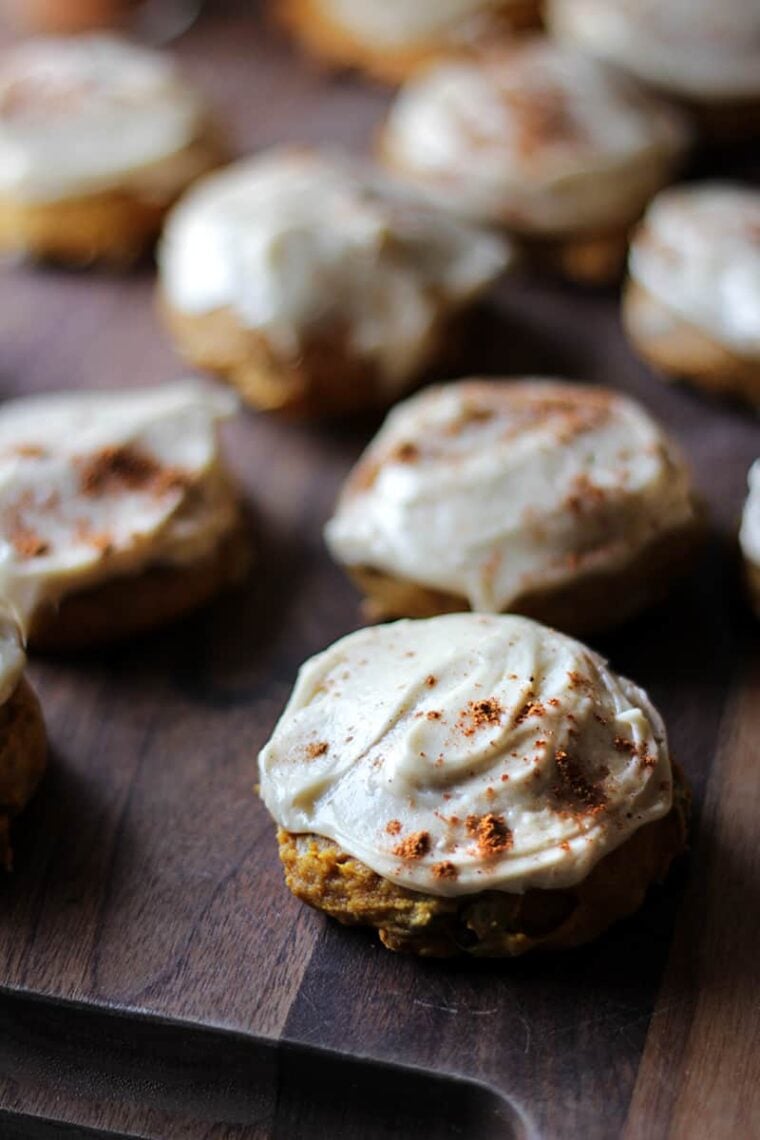 Pumpkin Chocolate Chip Cookies | Farmgirlgourmet.com