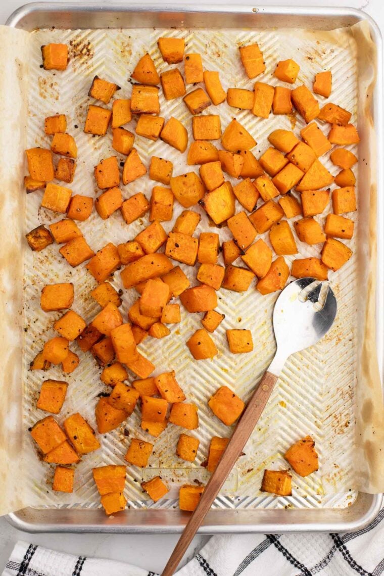 roasting butternut squash