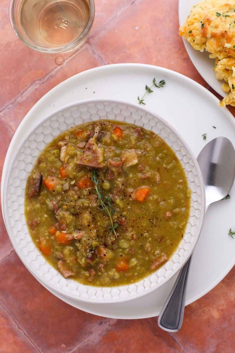 easy split pea soup recipe