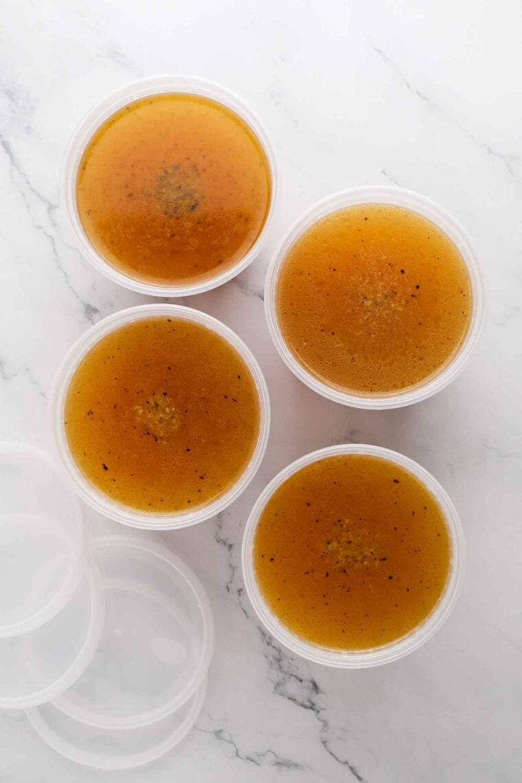 simple homemade chicken broth