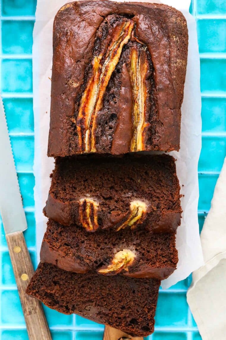 chocolate banana bread